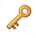 Image of a key. Course Access Code is required and is provided when course is complete.